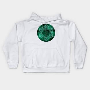 Zodiac - Mint - Gemini Kids Hoodie